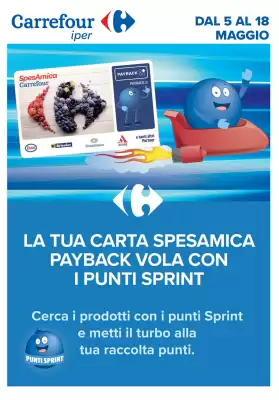Carrefour | Punti Sprint Payback (valido fino al 18-05)