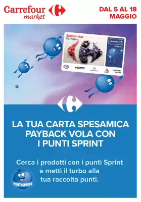 Carrefour Market | Punti Sprint Payback (valido fino al 18-05)