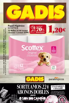 Gadis (válido hasta el 6-05)