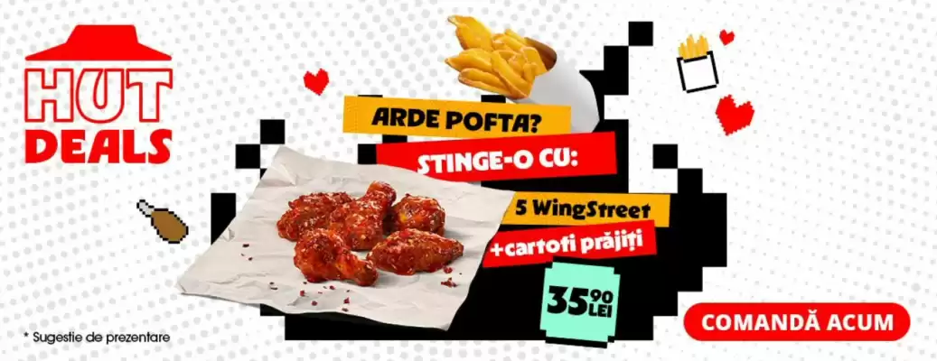 Pizza Hut (valid până la 14-05)