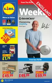Lidl leaflet week 19 Page 1