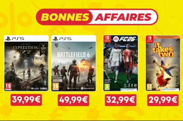 Micromania (valable jusqu'au 4-05)