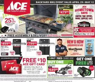 Ace Hardware flyer Page 1
