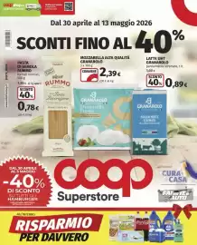 Volantino Coop Superstore Pagina 1