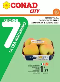 Volantino Conad City settimana 18 Pagina 1