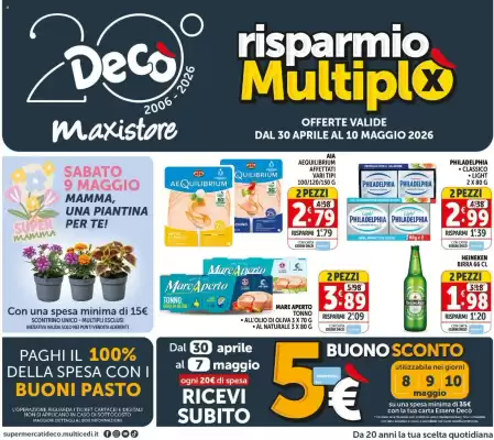 Deco Maxistore (valido fino al 10-05)