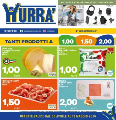 Hurrà (valido fino al 13-05)