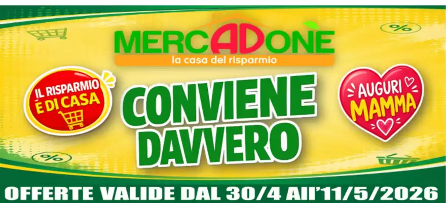 MercADone (valido fino al 11-05)