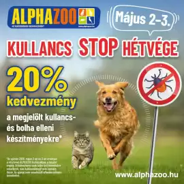 Alpha Zoo akciós újság Oldal 1