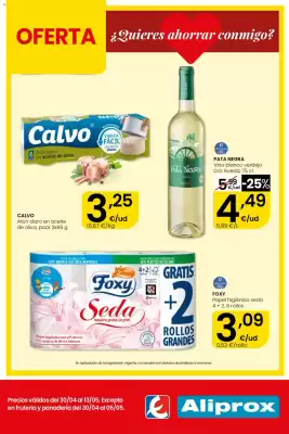 Folleto Aliprox (válido hasta el 13-05)
