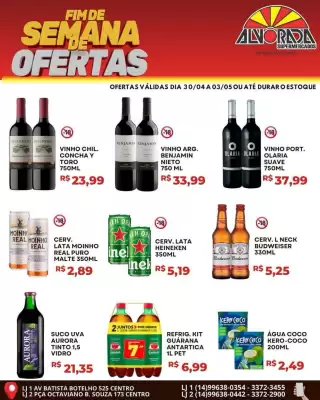 Catálogo Alvorada Supermercados (válido até 3-05)