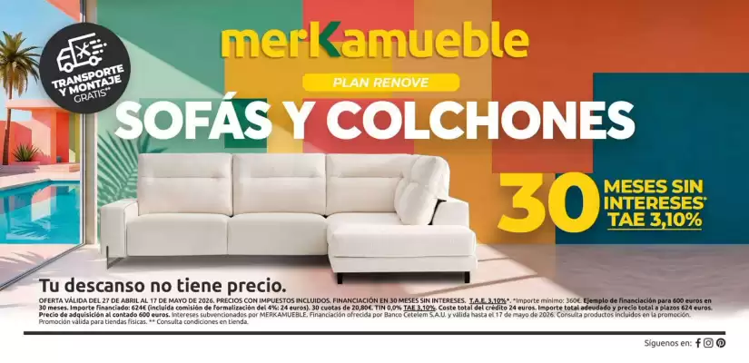 Merkamueble (válido hasta el 17-05)