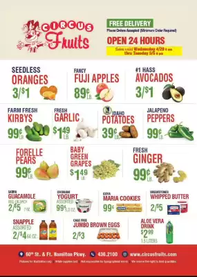 Circus Fruits (valid until 5-05)