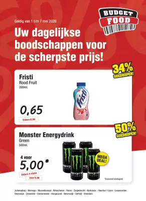 Budget Food (geldig t/m 7-05)