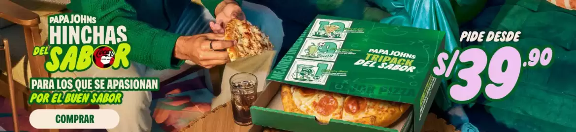 Catálogo Papa John's Página 1