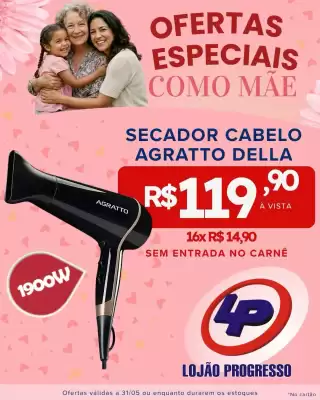 Lojão Progresso (válido até 31-05)