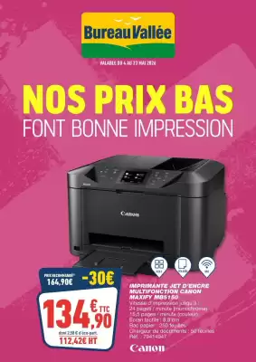 Bureau Vallée (valable jusqu'au 23-05)
