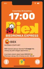 Biedronka gazetka Strona 1