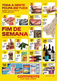 Folheto Continente | Fim de Semana Página 1