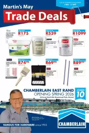Chamberlain catalogue Page 1