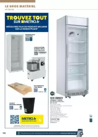 Catalogue METRO | Boulangers Pâtissiers page 142