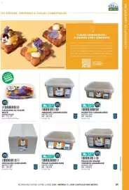 Catalogue METRO | Boulangers Pâtissiers page 31