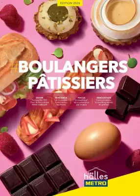 METRO | Boulangers Pâtissiers (valable jusqu'au 31-12)