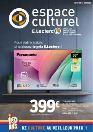 Catalogue E.Leclerc Espace Culturel page 1