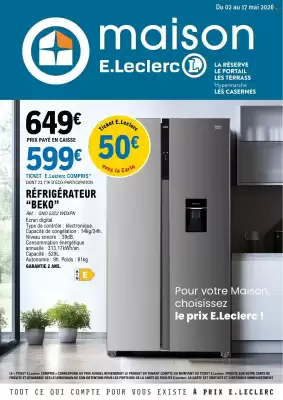 E.Leclerc (valable jusqu'au 17-05)