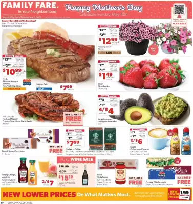 Family Fare (valid until 9-05)