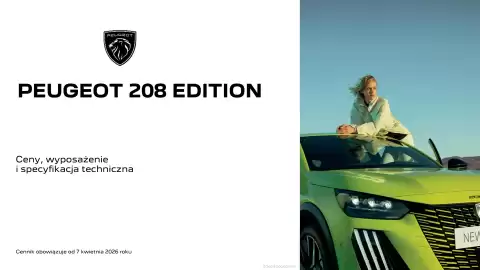 Peugeot gazetka | 208 Edition Strona 1