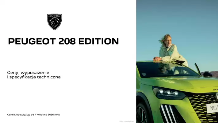 Peugeot | 208 Edition (ważność do 11-05)