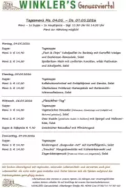 Winkler Markt Flugblatt Seite 1