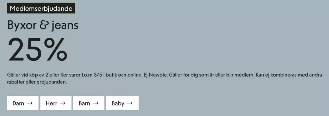 KappAhl (giltig till och med 3-05)