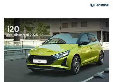 Hyundai Flugblatt | i20 Seite 1