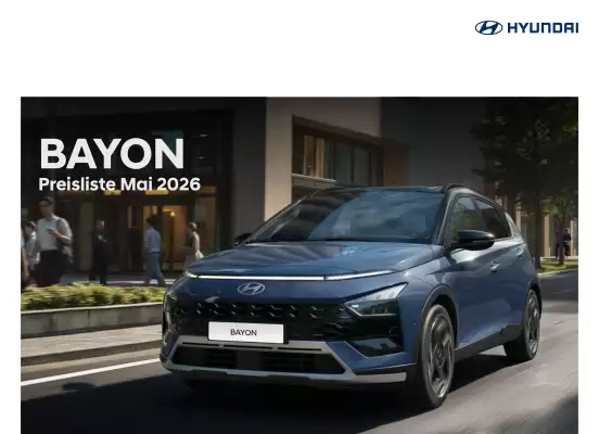 Hyundai | Bayon (gültig bis 31-05)