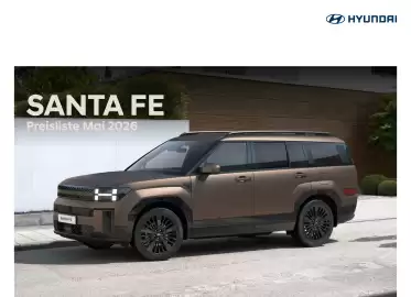 Hyundai Flugblatt | Santa Fe Seite 1
