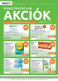 Benu Gyógyszertárak akciós újság Oldal 14