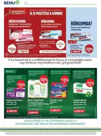 Benu Gyógyszertárak akciós újság Oldal 16