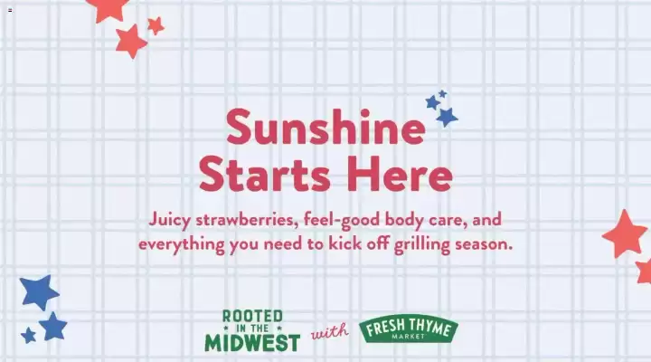 Fresh Thyme weekly ad