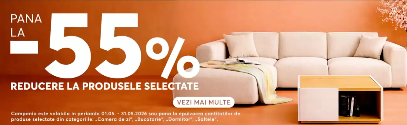 Catalog Mobila Videnov (valid până la 31-05)