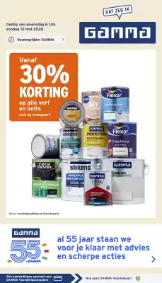GAMMA (geldig t/m 10-05)