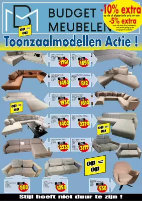 Budget Meubelen (geldig t/m 31-05)
