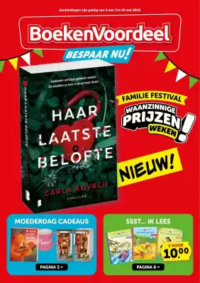 Boekenvoordeel (geldig t/m 10-05)