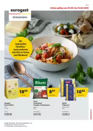 Eurogast Grissemann Flugblatt Seite 1