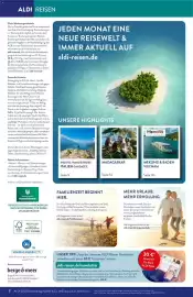ALDI Nord Reisen Prospekt Seite 2