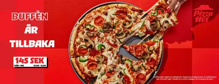 Pizza Hut reklamblad Sida 1