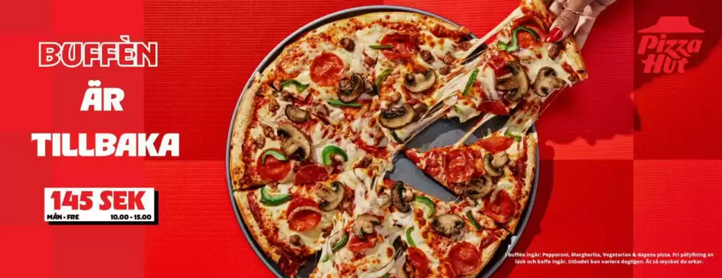 Pizza Hut (giltig till och med 28-05)