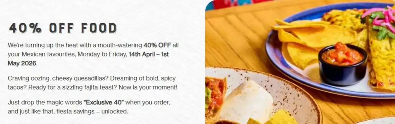 Chiquito (valid until 14-05)