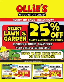 Ollie's weekly ad week 18 Page 1